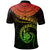 New Caledonia Polynesian Polo Shirt Polynesian Waves (Reggae) - Polynesian Pride