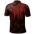 Tonga Polo Shirt Polynesian Wings (Red) - Polynesian Pride