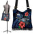 Samoa Polynesian Boho Handbag - Blue Turtle Hibiscus - Polynesian Pride