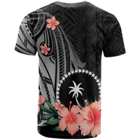 Chuuk Custom T Shirt Polynesian Hibiscus Pattern Style - Polynesian Pride