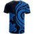 Polynesian Hawaii T Shirt Blue Kanaka Maoli Tentacle Turtle - Polynesian Pride