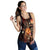 Nauru Polynesian Personalised Women's Racerback Tank - Legend of Nauru (Red) - Polynesian Pride