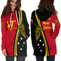 Papua New Guinea Independence Anniversary Polynesian Tribal Hoodie Dress - LT12 - Polynesian Pride