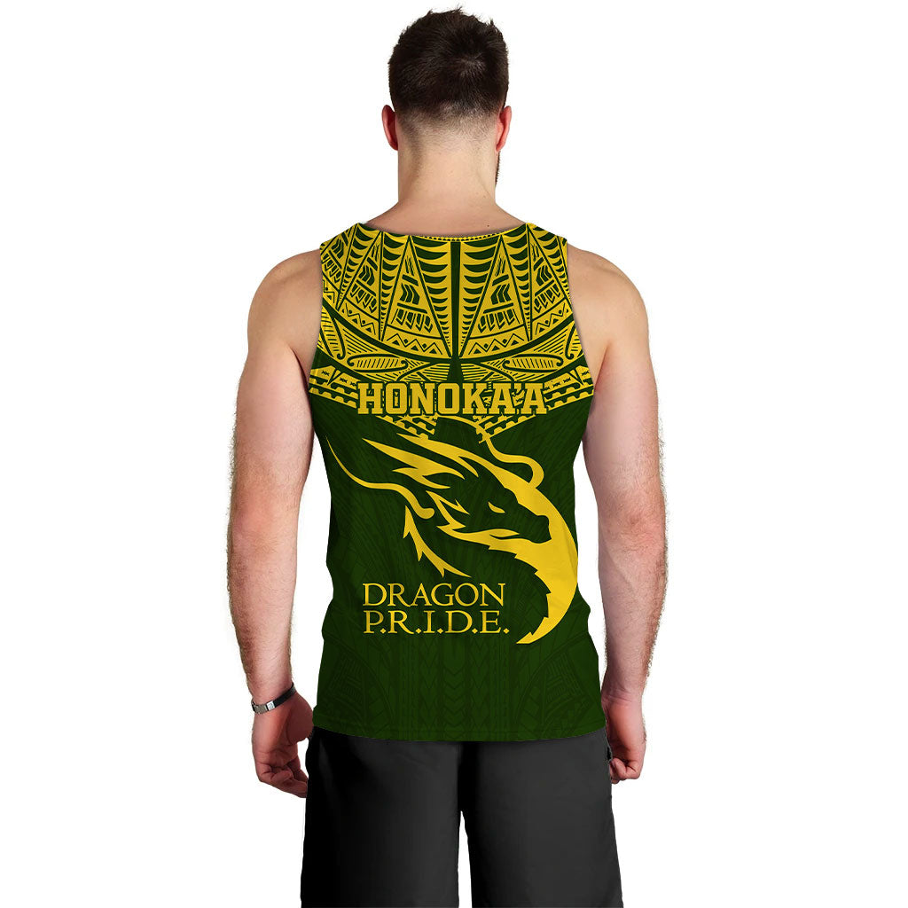Hawaii Honokaa High & Intermediate School Men Tank Top - LT12 - Polynesian Pride