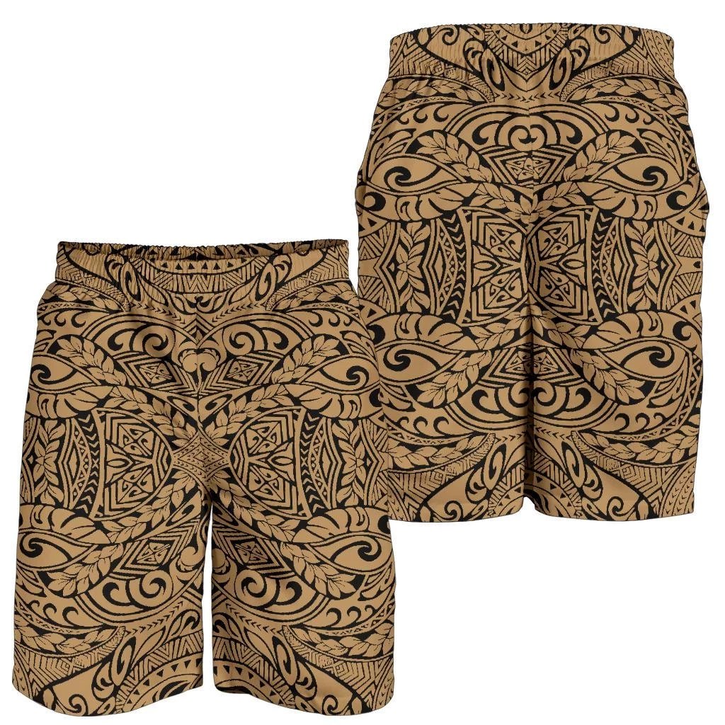 Polynesian Culture Gold Men's Short Gold - Polynesian Pride