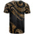 Hawaii Polynesian T Shirt Polynesian Tattoo Gold Version - Polynesian Pride