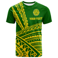 Custom Leone High School Pride T Shirt LT12 Unisex Green - Polynesian Pride