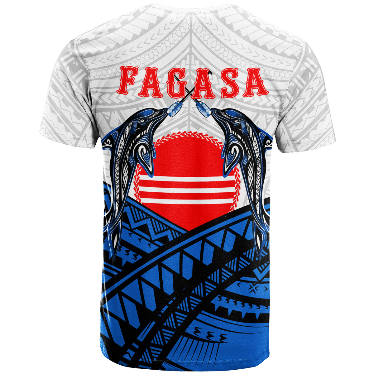 American Samoa T Shirt Fagasa Fealofani Samoa LT12 - Polynesian Pride