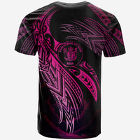 Niue Polynesian T Shirt Niue Legend Pink Version - Polynesian Pride