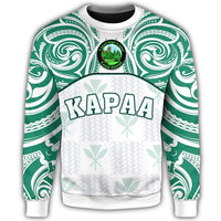 hawaiiSweat Shirt - Kanaka Kapaa High School Sweat Shirt Demodern Style AH - Polynesian Pride