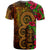 Polynesian Hawaii Custom T Shirt Tiki With Hibiscus - Polynesian Pride