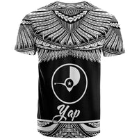 Yap Polynesian Custom T Shirt Yap Pride White Version - Polynesian Pride
