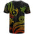 Chuuk Custom T Shirt Polynesian Turtle With Pattern Reggae - Polynesian Pride