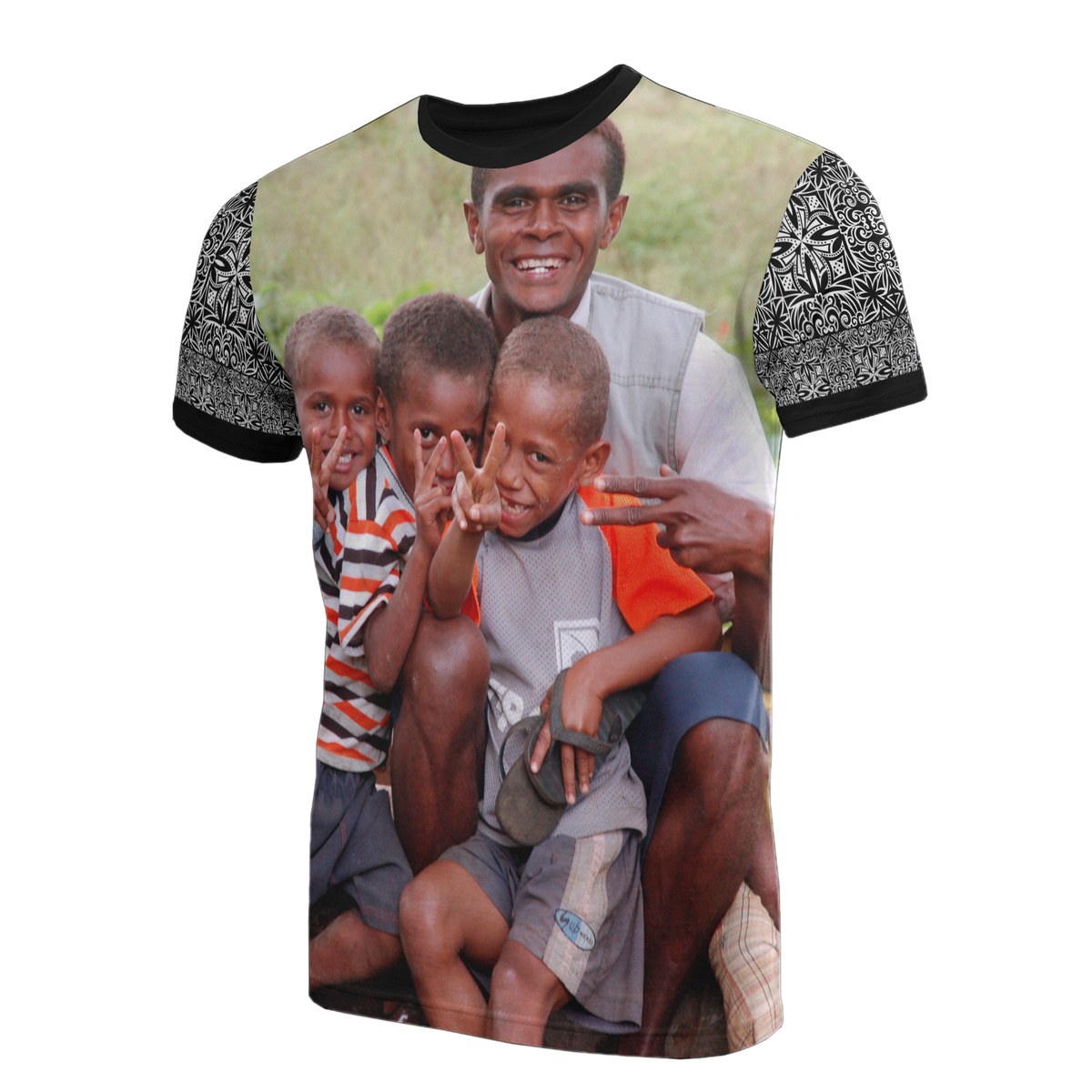 Fiji T Shirt Fijian Custom Image - Polynesian Pride