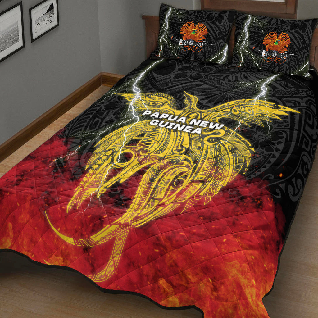 Papua New Guinea Quilt Bed Set Independence Day Special Style LT16 - Polynesian Pride