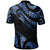 Palau Custom Polo Shirt Polynesian Tattoo Blue Version - Polynesian Pride