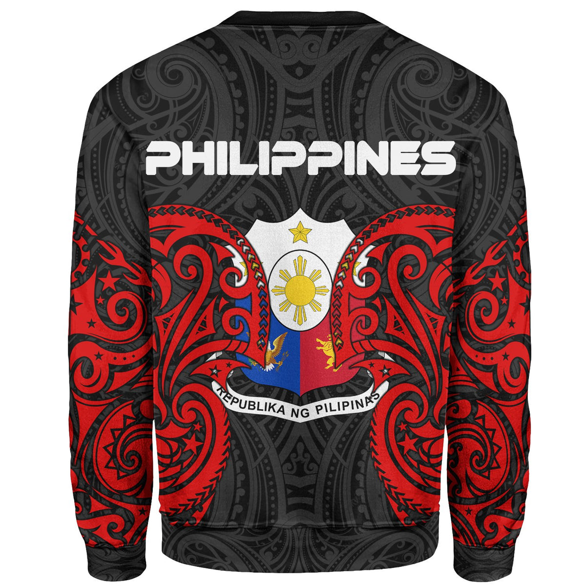 Philippines Polynesian Custom Personalised Sweater - Spirit Style - Polynesian Pride