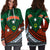 (Custom Personalised) Vanuatu Penama Province Tribal Pattern Hoodie Dress - LT12 - Polynesian Pride