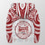 Hawaii Sherpa Hoodie - Kanaka Farrington High School Sherpa Hoodie Demodern Style AH - Polynesian Pride