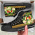 Tonga High Top Shoes - Polynesian Gold Patterns Collection - Polynesian Pride