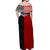 Tonga Combine New Zealand Maori Aotearoa Heritage Off Shoulder Long Dress - LT12 - Polynesian Pride