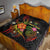 Niue Polynesian Personalised Premium Quilt - Legend of Niue (Reggae) - Polynesian Pride