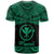 Hawaii Polynesian Custom T Shirt Hawaii Pride Green Version - Polynesian Pride