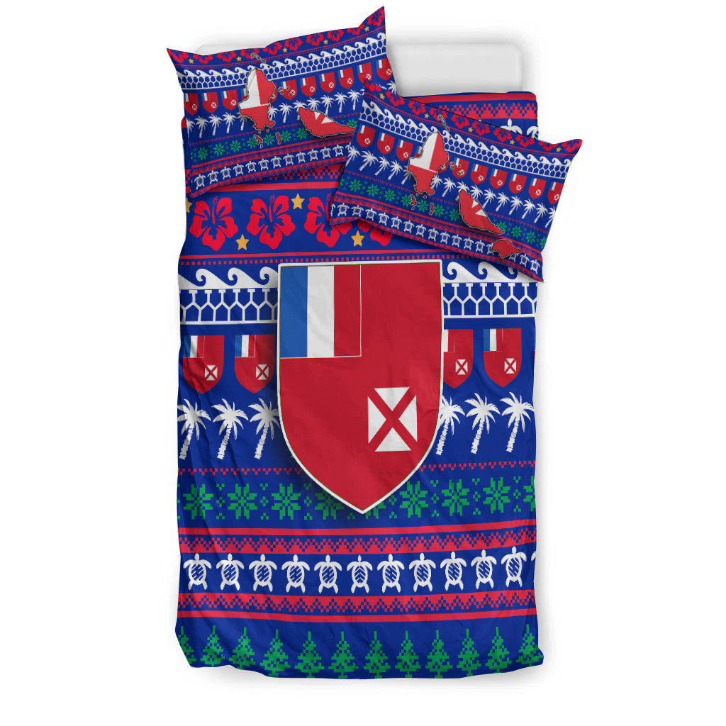 Wallis and Futuna Christmas Bedding Set - Ugly Christmas - LT12 - Polynesian Pride