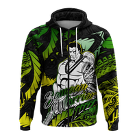 Samoan Warrior Pride Samoa Polynesia Hoodie LT2 - Polynesian Pride