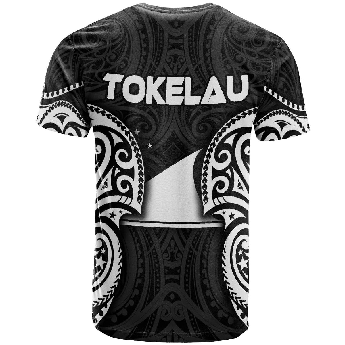 Tokelau Polynesian T Shirt Tokelau Spirit White - Polynesian Pride
