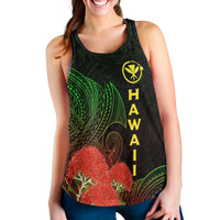 Hawaii Polynesian Women Racerback Tank - Ohia Lehua - LT12 - Polynesian Pride