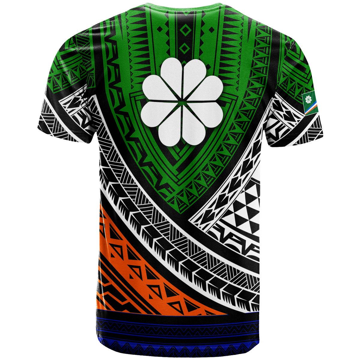 Kwajalein Atoll Tribal Pattern T Shirt LT12 - Polynesian Pride