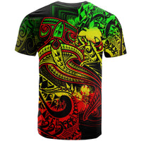Papua New Guinea T Shirt Reggae Shark Polynesian Tattoo - Polynesian Pride