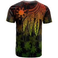 The Philippines T Shirt Polynesian Wings (Reggae) - Polynesian Pride