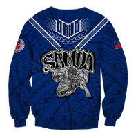 Toa Samoa Rugby Sweatshirt - Samoan Warrior Pride - LT12 - Polynesian Pride