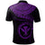 Polynesian Hawaii Kanaka Maoli Polo Shirt Hawaiian Waves (Purple) - Polynesian Pride