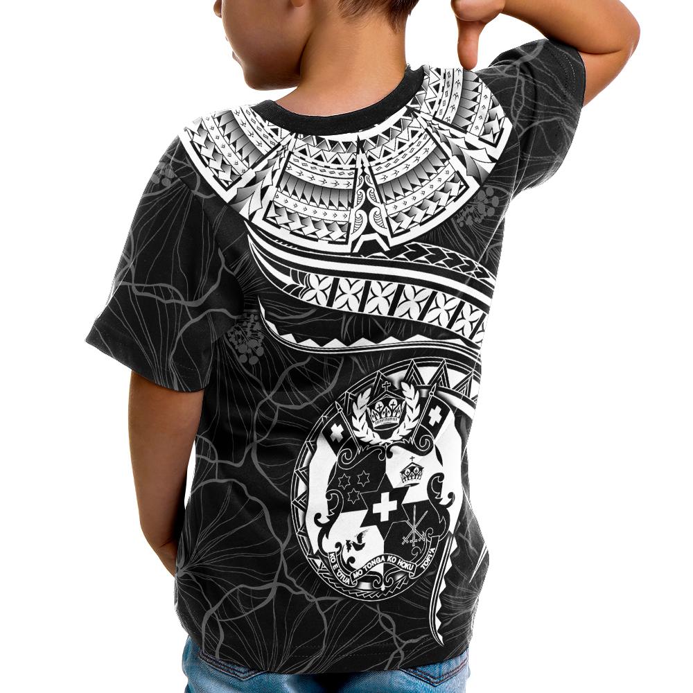 Tonga Polynesian T Shirt Tonga Waves (White) - Polynesian Pride