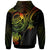 Yap Custom Hoodie Reggae Turtle - Polynesian Pride