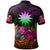 Nauru Custom Polo Summer Hibiscus - Polynesian Pride