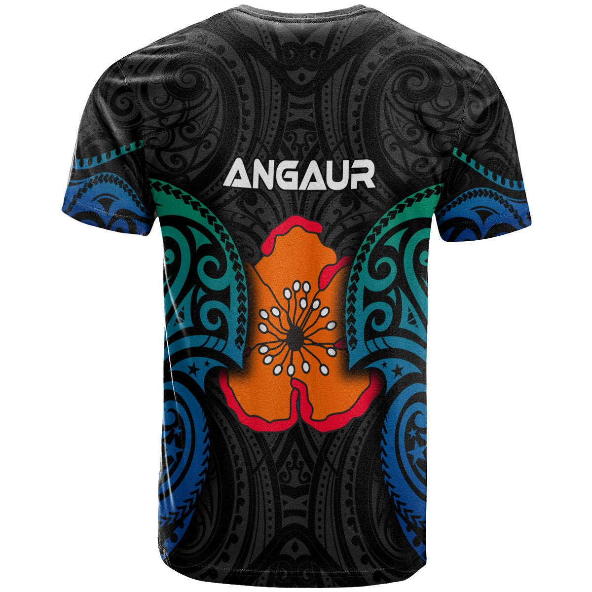 Palau Angaur Polynesian Custom T Shirt Palau Spirit - Polynesian Pride