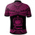 Samoa Custom Polo Shirt Polynesian Tattoo Pink Version - Polynesian Pride