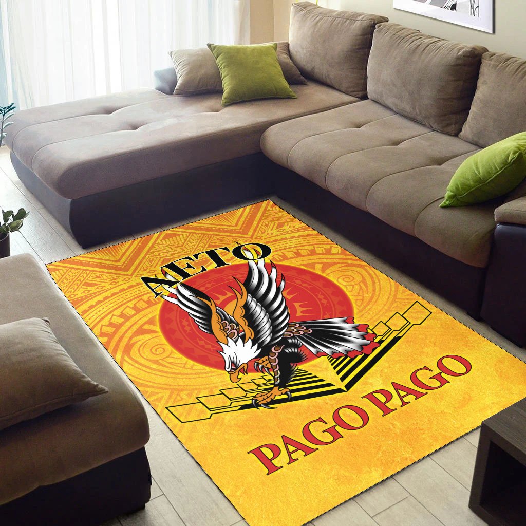 American Samoa Area Rug - Pago Pago Aeto (Ver 2) - Polynesian Pride