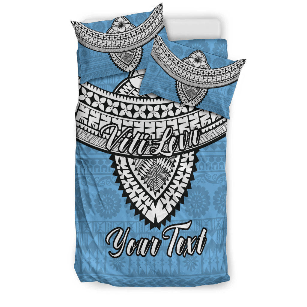 (Custom Personalised) Fiji Viti Levu Tapa Tribal Bedding Set - LT12 - Polynesian Pride