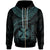 Wallis and Futuna Polynesian Zip up Hoodie Wallis and Futuna Waves (Turquoise) Unisex Turquoise - Polynesian Pride