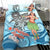 American Samoa Bedding Set - Polynesian Girls With Shark - Polynesian Pride