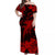 Hawaii Matching Polynesia Tribal Red Shark Dress and Hawaiian ShirtLT13 - Polynesian Pride