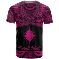 Marshall Islands Polynesian T Shirt Marshall Islands Pride Pink Version - Polynesian Pride