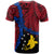 Papua New Guinea Sandaun Province Polynesian Custom T Shirt Tribal Wave Tattoo - Polynesian Pride