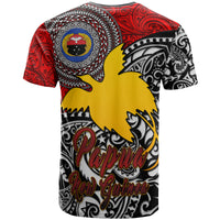 Papua New Guinea T shirt Custom Gulf Of Papua New Guinea With Polynesian Patterns T shirt - Polynesian Pride