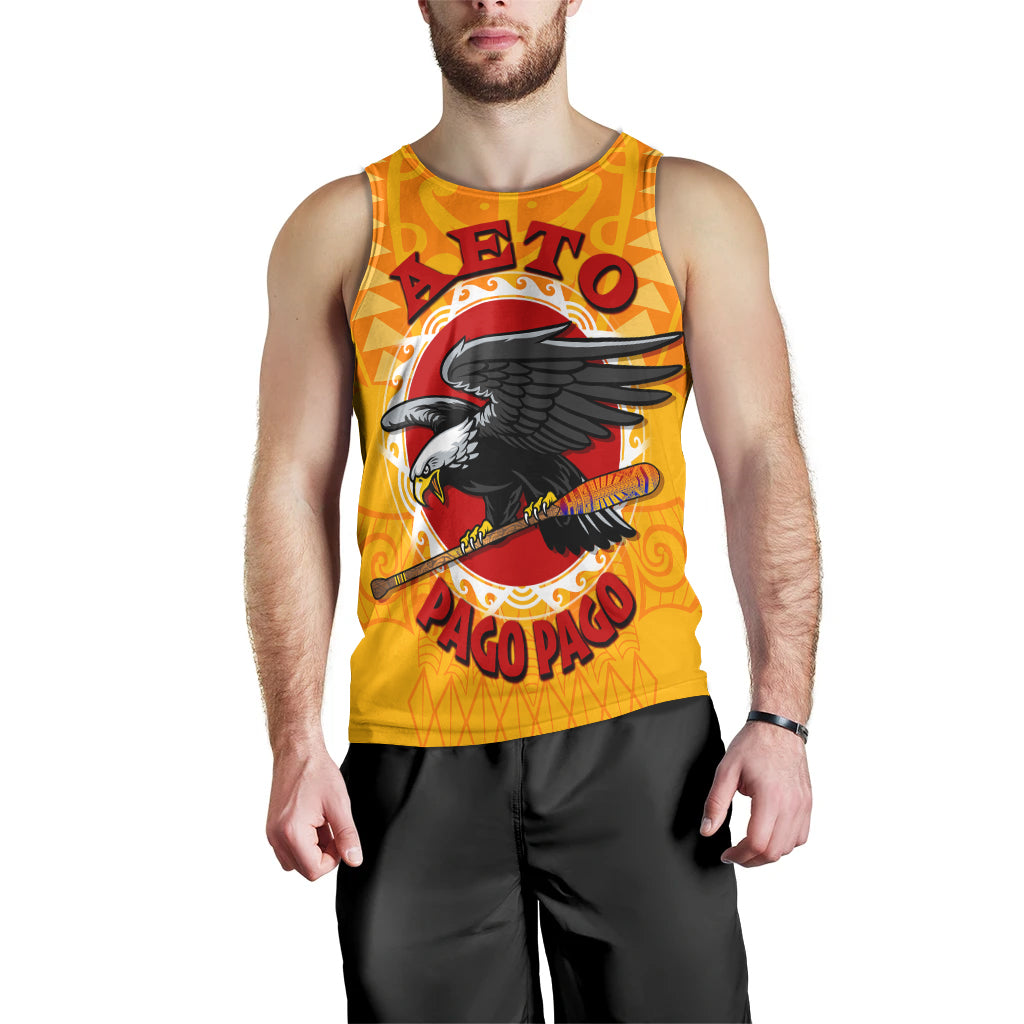 American Samoa Polynesian Men Tank Top - Aeto Pago Pago - Polynesian Pride